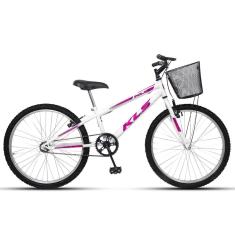 Bicicleta Aro 24 Kls Free Freio V-Brake Mtb Feminina-Feminino