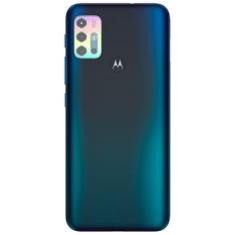 Smartphone Motorola Moto G20 Verde 128GB, 4GB RAM, Tela de 6.5”, Câmera Traseira Quádrupla, Android 11 e Processador Octa Core