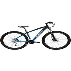 BICICLETA KSW XLT 100 21V SHIMANO RODA LIVRE ARO 29 FREIO A DISCO TAMANHO 17