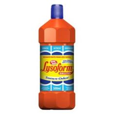 Desinfetante para Uso Geral de Suave Odor com 500ml Lysoform