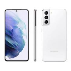 Smartphone Samsung Galaxy S21 128Gb Branco 5G - 8Gb Ram Tela 6,2 Câm.