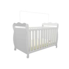 Berço Lisi Moveis Peroba Americano minicama MDF