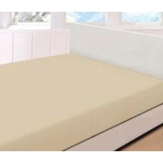 Lençol Casal Queen Avulso Com Elástico Em Microfibra - Várias Cores - 