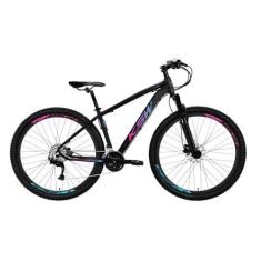Bicicleta Aro 29 Ksw 24 Velocidades Freios a Disco com Suspensão, Azul