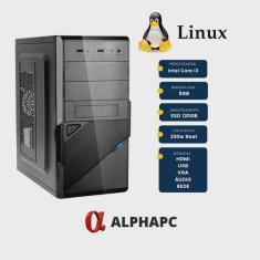 Pc Computador Alphapc Intel Core I3 8 Gb Ssd 120 10x