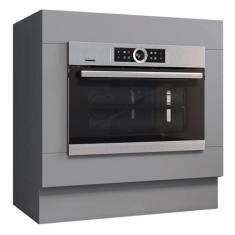 Balcão Forno Embutir Americana Cinza - Henn