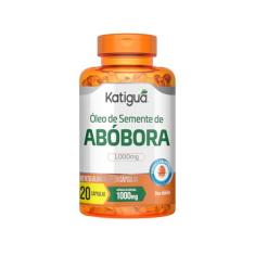 KATIGUÁ Óleo De Semente De Abóbora Prensado A Frio Katiguá 120 Cápsulas Soft Gel • 60 Doses Laranja