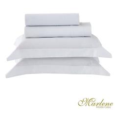Jogo De Cama Casal 300 Fios Algodão Satinée Kacyumara Branco