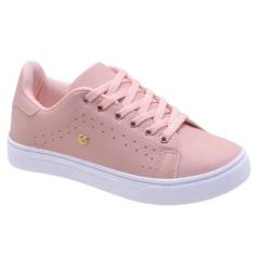 Tênis Feminino Casual FXB Conforto Cano Curto Dia a Dia-Feminino
