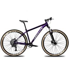 Bicicleta Aro 29 Absolute Nero 5 12v Com Freios Mecanico, Roxo, 19
