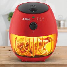 Fritadeira Elétrica Air Fryer Arno Easy Fry EZFV 3,2L Vermelha - 110V