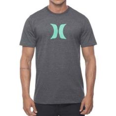 Camiseta Hurley Silk Icon Masculina-Masculino