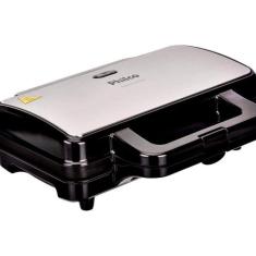 Sanduicheira E Grill, Inox Pgr02I, Preto, 110V, Philco