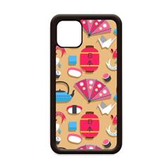 Capa Crane Repeat JapanPattern para iPhone 12 Pro Max para Apple Mini Mobile Case Shell
