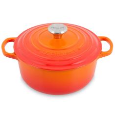 Panela Redonda Signature 26 cm Laranja Le Creuset