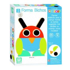 Jogo Educativo - Forma Bichos - Coleção Crescer - Nig Brinquedos