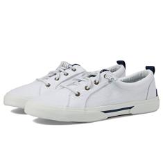 Sperry Tênis feminino Pier Wave LTT SeaCycled, Branco, 34