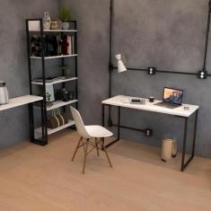 Mesa de Escritório para Computador Diretor 1,20 Quarto Notebook Estudo