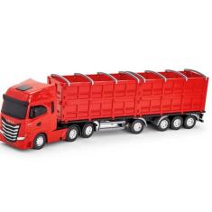 Caminhão Carreta Articulada Removível Iveco S-way - Usual Brinquedos, 