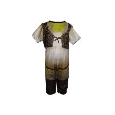 Fantasia Roupa Infantil Ogro Shrek - Fashion Style Infinity, Multicolo