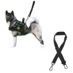 Coleira Para Cachorro Grande Com Cinto De Segurança Pet Peitoral Para 