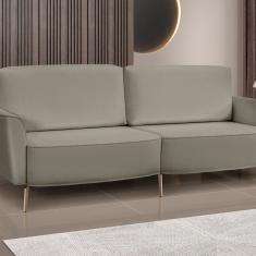 Sofá Vênus 180 Cm Veludo Castor