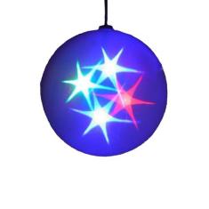 Bola De Natal Com Led Rgb Pisca Pisca Enfeite Bivolt Grande - Gruposho