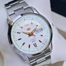 Relógio de pulso masculino seiko 5 snkp15b1 b3sx automático