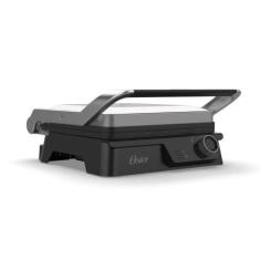 Grill Oster Multiuso 2 em 1 OGRL610, Preto e Inox, 110V