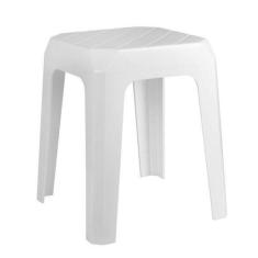 Banqueta de Plástico BF3 41CMX30CM Branco - Astra