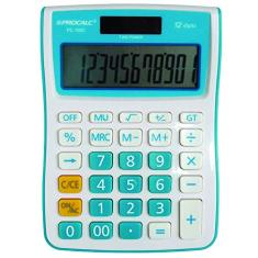 Calculadora Mesa Pc100-bl Azul Procalc