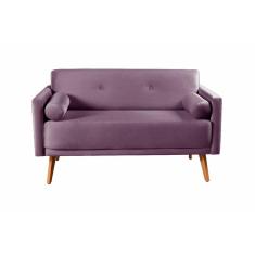 Namoradeira Luma Sofá 2 Lugares Moderno Decoração Sala Recepção