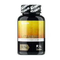 Vitamina D 75 Cápsulas Growth Supplements