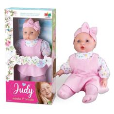 Boneca Judy Minha Primeira Oração Reza O Pai Nosso Milk 673