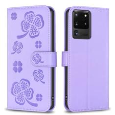 Capa carteira para Samsung Galaxy S20 Ultra, com 3 cartões e 1 compartimento para dinheiro, capa de telefone flip de couro PU à prova de choque compatível com Samsung Galaxy S20 Ultra 6,9 polegadas