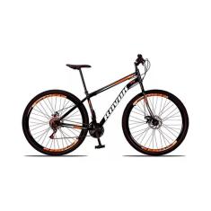 Bicicleta Aro 29 Ravok 21v Cambio Shimano Freios a Disco Com Suspensão-Unissex