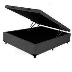 Cama box baú Casal com 48cm de altura - Reforçado/Blindado