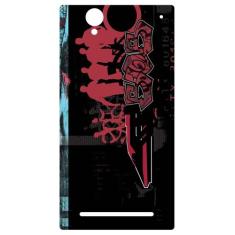 Capa Adesivo Skin055 Verso Para Sony Xperia T2 D5322 - KawaSkin