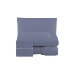 Jogo De Lençol Queen 4 Peças Percal 400 Fios egípcio 100% Algodão com 