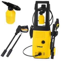 Lavadora de Alta Pressão 1400W com Shampoozeira, Rodas e Alça Longa HL