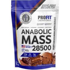 Hipercalórico Anabolic Mass 28500 3kg - Profit Labs - Profit Laborator