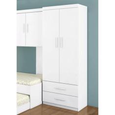 Guarda Roupa Módulo Solteiro 2 Portas 2 Gavetas Chiara - Phoenix Baby