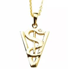 Colar Cordão Gargantilha Veterinária Folheado 18k