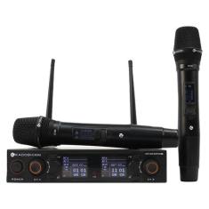 Microfone Sem Fio Bastão Duplo Kadosh K502M
