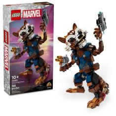 Lego Super Heroes Marvel - Rocket E Bebê Groot - 76282