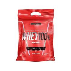 Proteína Concentrada Integralmedica Whey 100% Pure 1,8kg Pouch, Morang