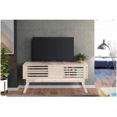 Rack para TV até 65 Polegadas 2 Portas Fizz 1.5 Madetec, Calacata e Of