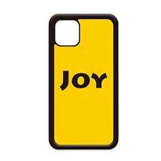 Capa com frases inspiradoras Joy Word para iPhone 11 Pro Max para Apple Mobile Case