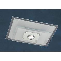 Plafon Retangular 1 Lâmpada 60W E27. Pantoja & Carmona. 135. 60. Multicor Bivolt