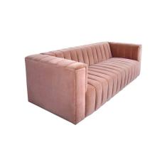 Sofá Chesterfield Oregon 1,50M - Suede Rose / Recepção, moveis, sala, decoração